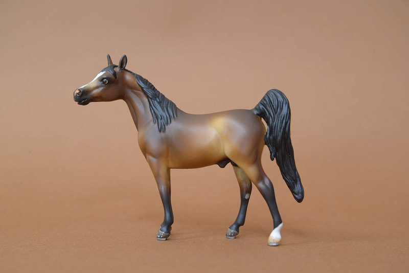 Custom painted Breyer model horse
